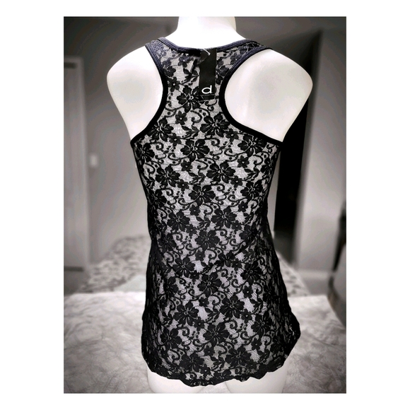 (NEW) All Over Lace Tank Top - Picture 3 of 4